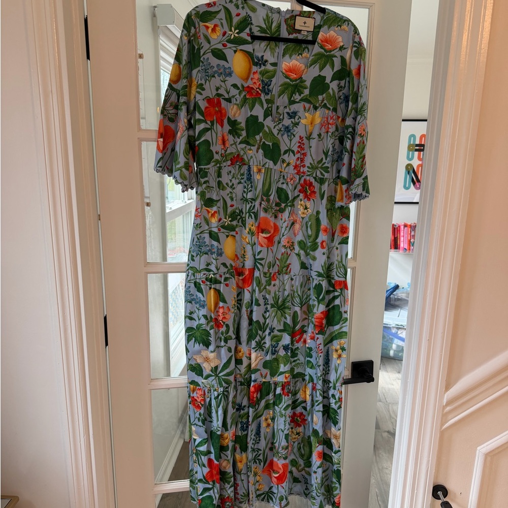 Tuckernuck Vibrant Floral Maxi Dress
